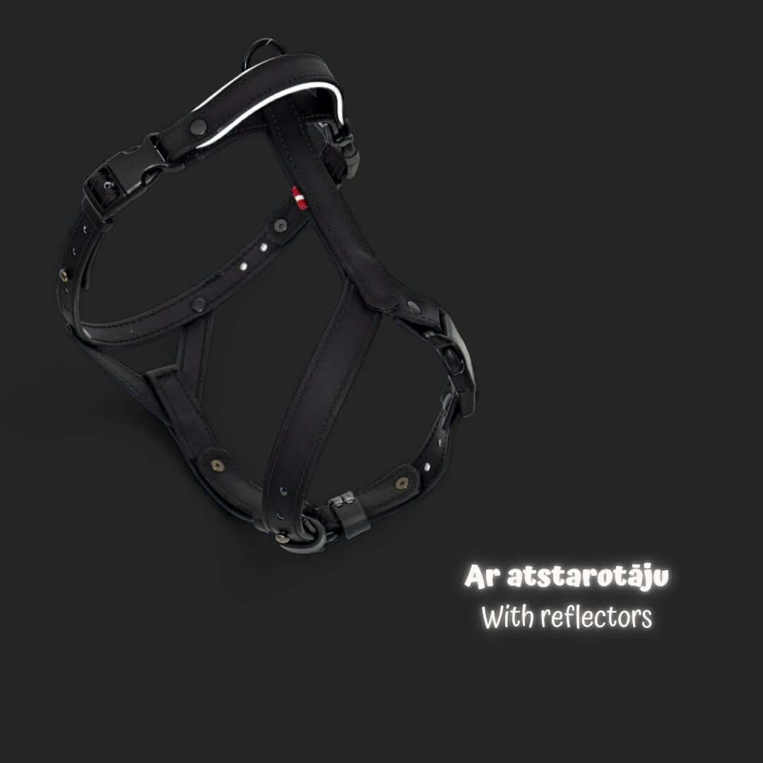 EasyFit anatomiski pareizi - ūdensdroši iemaukti suņiem - Melni