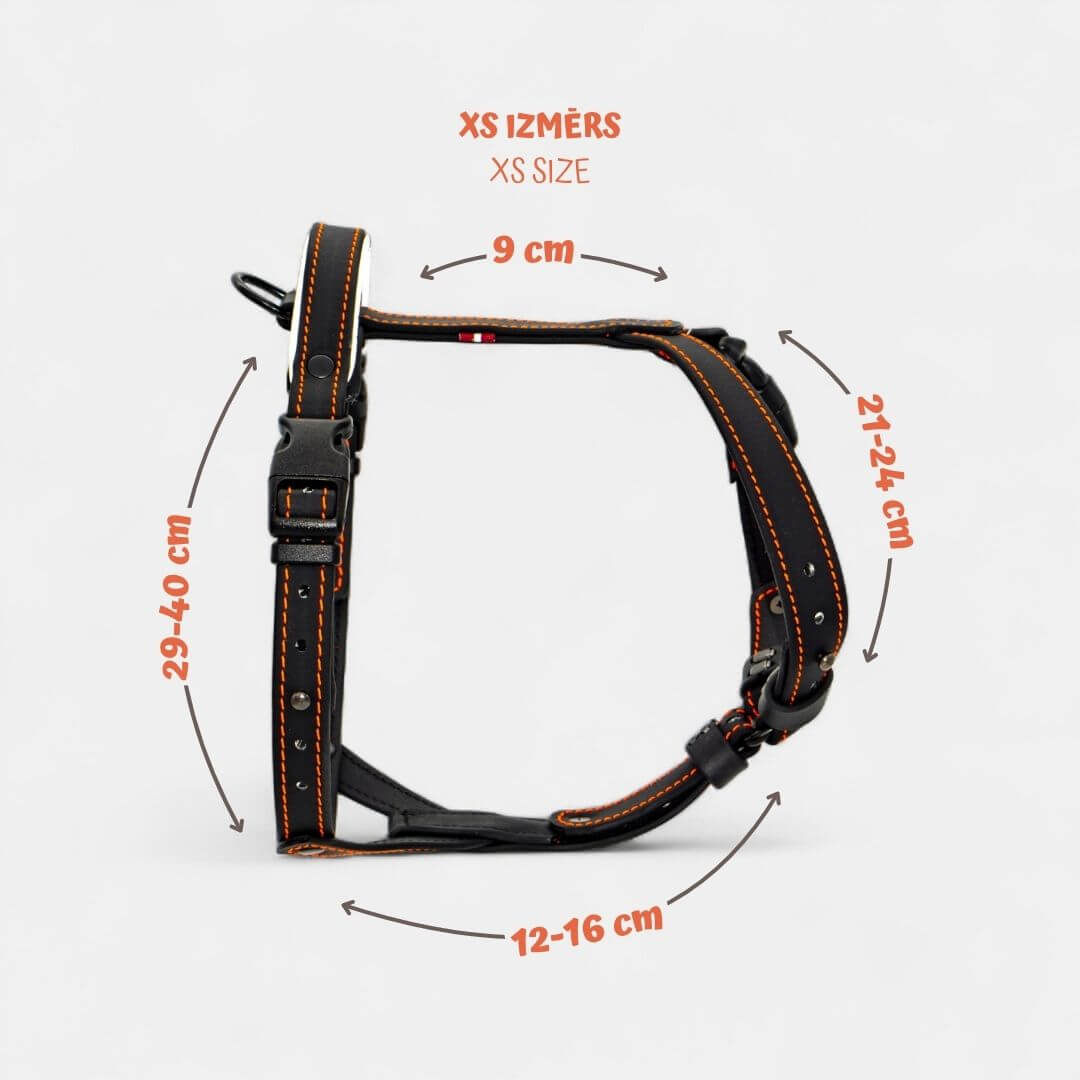 EasyFit Anatoomilised ja Veekindlad Rakmed koertele - must
