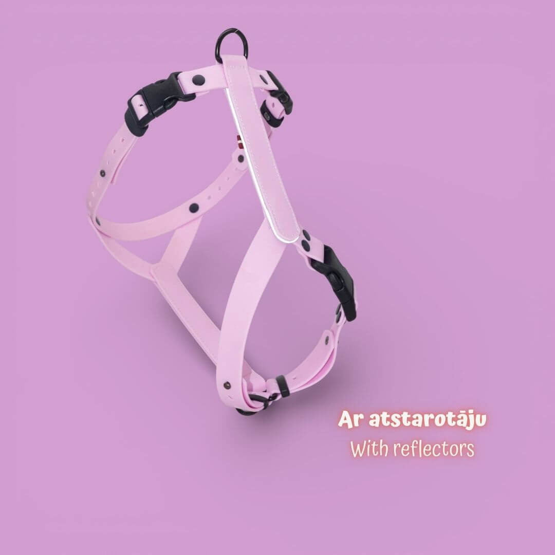 EasyFit Anatomical Waterproof Dog Harness - Pink