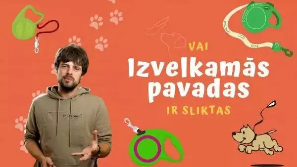 Vai izvelkamās pavadas ir sliktas? - ObiDog