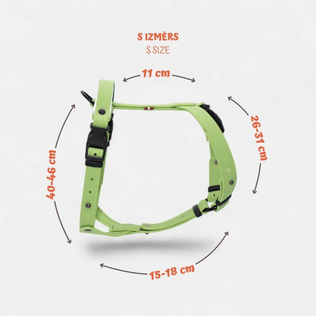 EasyFit Anatomical Y/H Harness – Waterproof & Cold-Resistant for Dogs