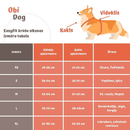 EasyFit Anatomical Waterproof Dog Harness - White